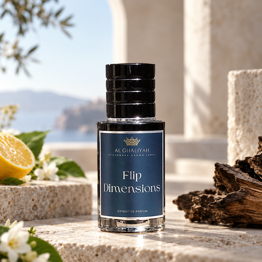 Flip Dimensions This is a slow-built composition designed to unfold over time, not impress on contact.
The opening feels clean and deliberate, with clarity rather than brightness leading the way.
As it develops, warmth emerges gradually through sandalwood and vanilla, followed by a dry, grounded base of oud and woods. The structure stays measured and patient, rewarding attention rather than quick judgement.
An extrait for those who value intent, progression, and restraint.