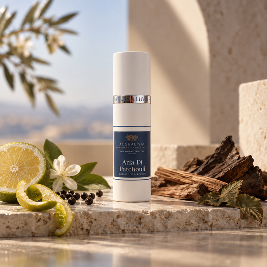 Flip Dimensions Bergamot, White Grapefruit, Lavender, Wild Florals
Heart Notes:
Vanilla, Mysore Sandalwood, Black Pepper, Rose Accord
Base Notes:
Sylhet Oud, Indonesian Vetiver, Patchouli, Musk (Ambrettolide), Cedarwood