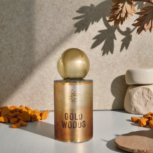 Woody extrait de parfum with amber, sandalwood, and oud 30ml