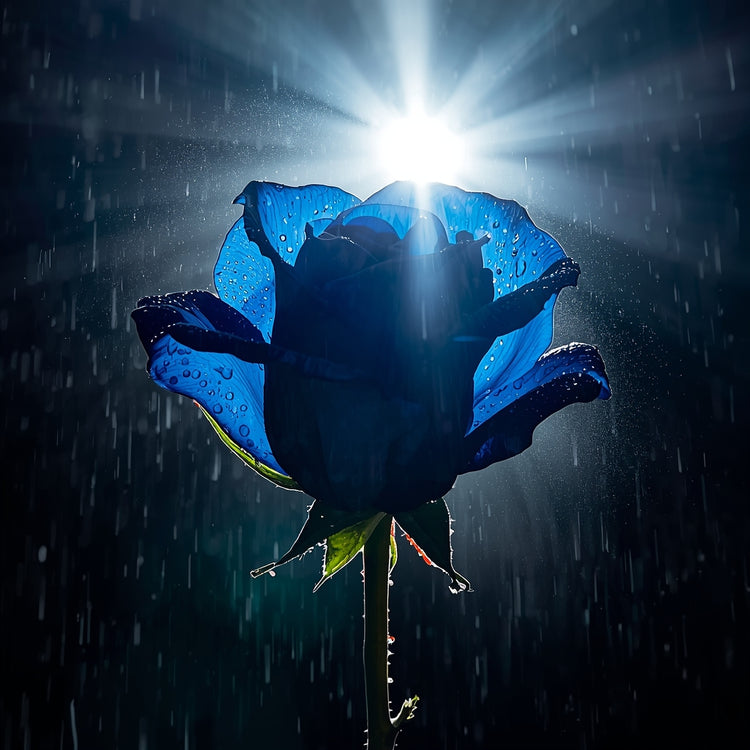 THE BLUE ROSE